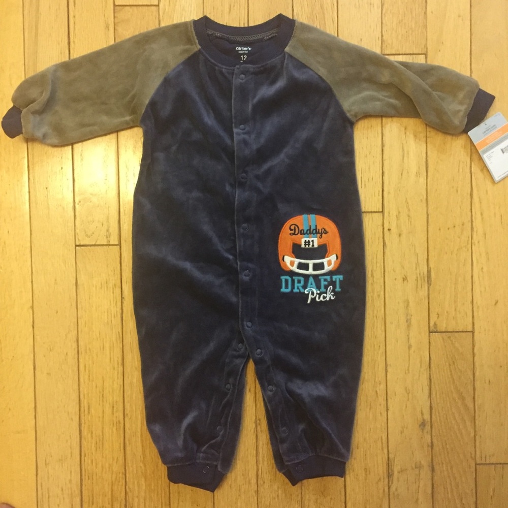 Carters Boys Onesie Size 12M
